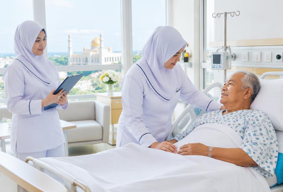 Brunei Minister addresses elderly patient abandonment, hospital capacity