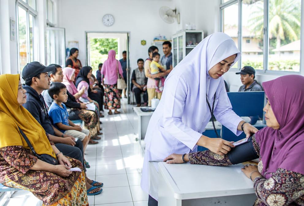 38.8% of Indonesia’s public health centers lack sufficient medical staff
