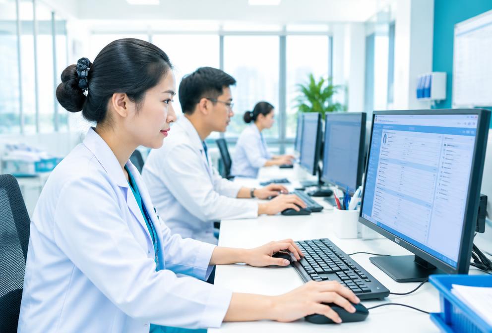 Electronic medical records are not synchronized, progress is slow